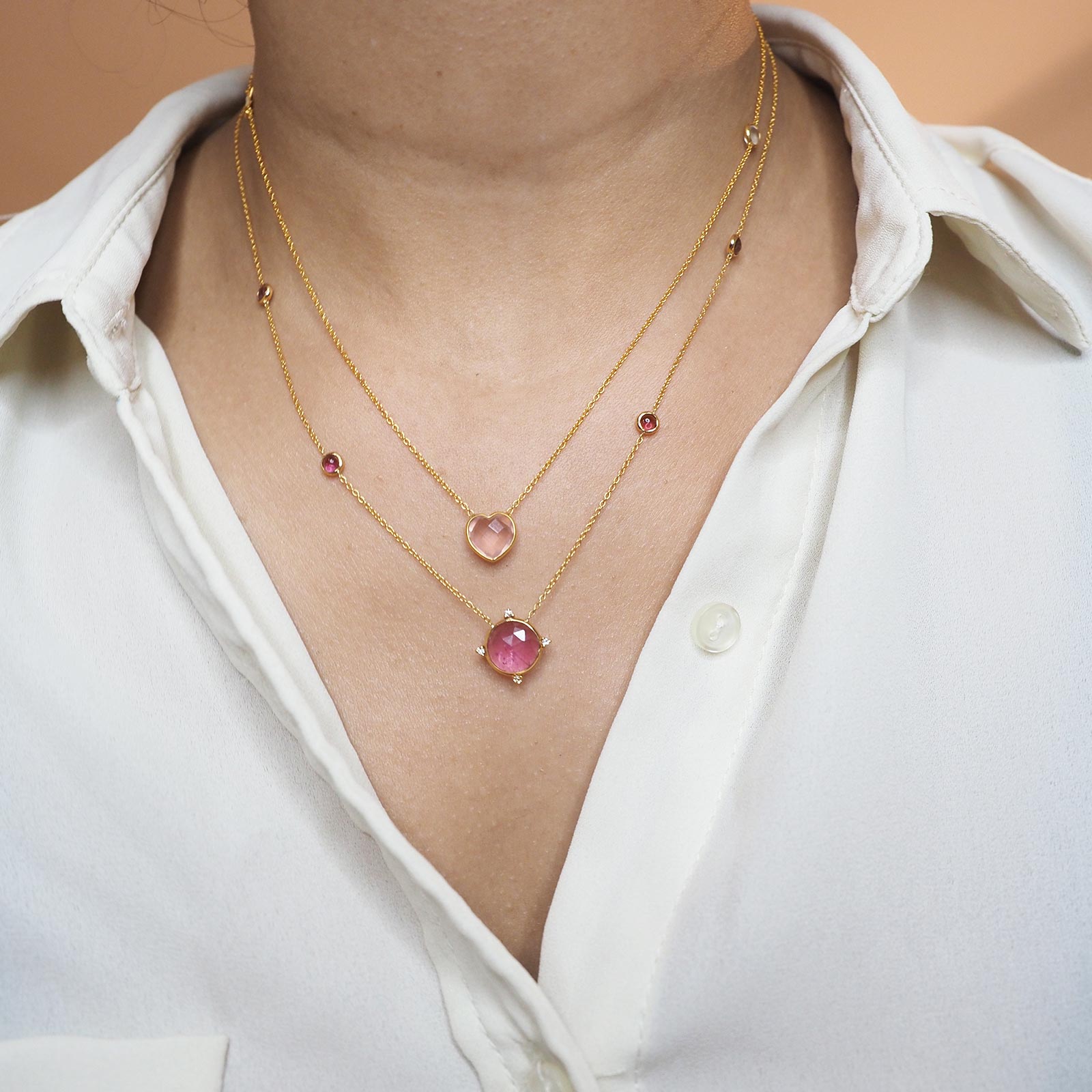 LAYERING NECKLACES
